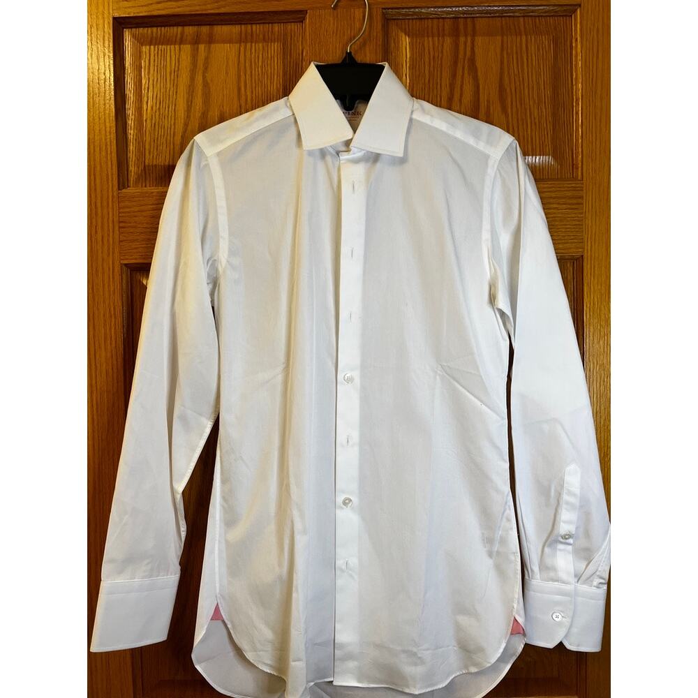 Pink London White button down